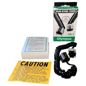Duo-Sync Cord for Olympus OM 2 CAMERA 35mm SLR